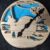 Handcrafted Pine Fishing Picture Wall Clock – Ideal Gift for Fishing Enthusiasts