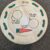 Hand-Painted Christmas Santa Plate – 32 cm Diameter