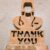 Handcrafted Wooden Nurse/Doctor ‘Thank You’ Cutout Sculpture