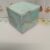 Small Green Marble Decoupage Keepsake Box – 9 x 9 x 8 cm