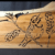 Handcrafted Wooden Bird Picture with Live Edge – Customizable Background Color