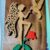 Handcrafted Fairy and Hummingbird Wood Art