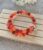 Memory Wire Bracelet with Bee Charm