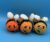 Vibrant Bumble Bee Keyrings – Custom Colors Available, UKCA Tested