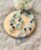 18-Inch Blue Glass Bead Flower Necklace