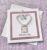 Beaded Heart Cat Card