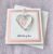 Lots of Love Pastel Beaded Heart Lots of Love Card