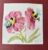Beautiful handpainted greetings card
