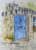 Blue Door Blank Card