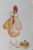 Charming Handpainted Hen and Chick Blank Card – 15cm Square