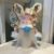 Ezra-The Easter Bunny Gift Gonk. Medium Decorative Seasonal Gift. Collectible Art Doll Ornament.