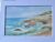 Original Watercolour Painting of Cyprus’ Stunning Seashore – 7” x 5” Mounted Art