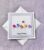Handmade Birthday Card with Bee & Button Flowers (Silver)