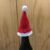 Eco-Friendly Santa Hat Bottle Topper for Christmas Gifts