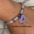 Handmade Adjustable Cord Bracelet with Heart Charm