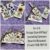Pack of 6 Vintage Style Encouraging Ephemera Gift Tags/Journalling Botanicals Ephemera