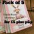 Pack of 5 Quirky Bunny Cards. A6 Cards with envelopes