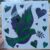 Blue dove Blank Greeting Card Featuring Original Art by Emma Major