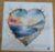 Sea Heart Blank Greeting Card Featuring Original Art by Emma Major