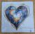 Space Heart Blank Greeting Card Featuring Original Art by Emma Major