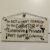 Craft Hoarder Sign. Witty quote embellished on a wooden plaque.