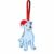Jack Russell in Santa Hat Ornament – Festive Dog Lover Décor