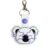Koala Face Keyring With Star Glasses – Cute Animal Gift