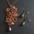 Limited Edition Handmade Chaos Vine Jewellery Set – Copper Wirework Necklace And Earrings with Rainbow Crystals