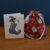 Mini Eco-Friendly Reusable Christmas Gift Bag – Santa Print – Fully Lined Fabric Drawstring Bag