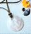 Elegant Mother of Pearl Statement Pendant in White
