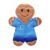 Nurse Gingerbread Character – The Little Caring Hero!