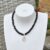 Black Onyx Choker Necklace with Adorable Charms – Handmade Jewellery