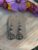 Handmade Blue and Gold Cat Earrings – Unique and Charming Jewellery