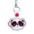 Panda Face Keyring With Glasses – Cute Animal Gift