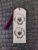 Pansies Bookmark with purple tassel