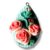 Secret Garden Rose Pendant – Custom Floral Statement Necklace