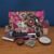 Pink Flower Power Zipper Bag – Bold & Fun Pouch for Makeup Toiletries Art And Craft Supplies
