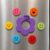 Today I Feel… Magnetic Mood Flower | Handmade Emotion Check-In Magnet | Wellbeing Gift | Fridge Magnet | Neurodiversity Friendly