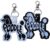 Poodle Keyring – Dog Lover Gift – Word Art