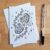 Positive Paisley Doodle Greetings Card – Hand Drawn Zentangle-Inspired Design for Any Occasion