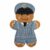 RAF Dress Uniform Gingerbread Character – Whimsical Handmade Keepsake