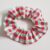 Red Green White Gingham Scrunchie – Cotton Hair Scrunchie Gift