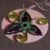 Quilled Celtic triquetra knot – round hanging decoration
