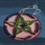 Quilled green Pentacle – hanging decoration