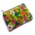 Retro Green Floral Zipper Pouch – Handmade Coin Purse Pill Holder And Small Essentials Organiser