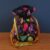 Small Reusable Birthday Gift Bag – Eco-Friendly Drawstring Bags with Balloons & Hats Print