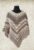 Handmade Crocheted Poncho in Neutral Tones | Stylish & Cozy