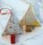 A pair of Lavender filled Christmas tree hangings. All proceeds to The Stroke Association