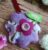 Felt flower hanging decoration. Filled with homegrown lavender . All proceeds to The Stroke Association