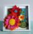 ‘Be kind to yourself, always.’ Three dimensional felt flower arrangement in a frame. All proceeds to The Stroke Association.